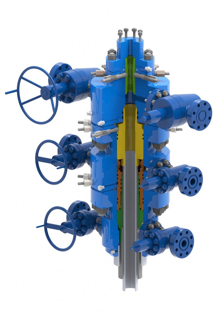 3D model of G-25 Stacker Drilling System