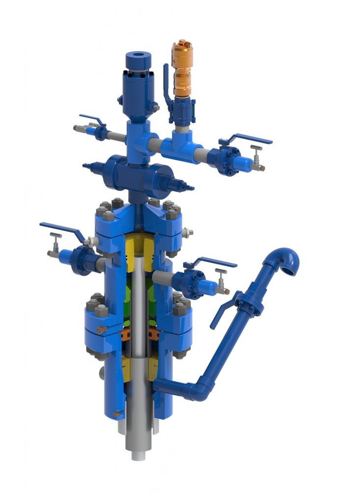 3D model of Pumping Wellhead
